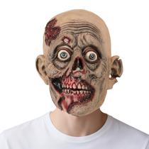 Zombie Mask Horror Realistic Resin Face para adultos