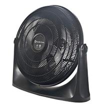 Zona de conforto CZHV201BS 20" PowrCurve Wall-Mountable High Speed High Speed Floor Fan com inclinação ajustável de 180 graus, preto - Comfort Zone