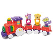 Zoo Trem Laranja Tateti 3031