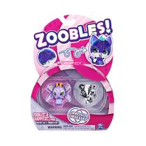 Zoobles Double Pack Borboleta Arco Iris Raposa Listrada 2412