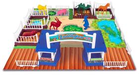 Zoológico Brinquedo 43 Peças Tabuleiro Zoo Animais - Nig Brinquedos Zoológico Brinquedo 43 Peças Tabuleiro Zoo Animais - Nig Brinquedos