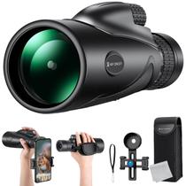 Zoom monocular K&F Concept 8-32X50 com adaptador de telefone