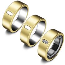 ZOOROO Kit com 3 Capas de TPU para Anel Oura Geração 3/4 Tamanho 6 Dourado ZOOROO Kit com 3 Capas de TPU para Anel Oura Geração 3/4 Tamanho 6 Dourado