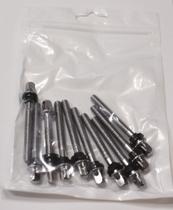 Zowag Parafuso Afinação Tom ou Caixa de Bateria 6mm X 45mm - 10un