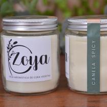 Zoya Vela Aromática Canela Spicy Equilíbrio Emocional 200g
