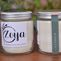 Zoya Vela Aromática Lavandin Lavanda Relaxante 200g