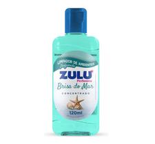 Zulu Aromatizante Ambientes Limpador Concentrado 120ml Brisa do Mar