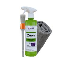 Zyon Multi Limpador Com Microfibra e Pincel Detalhamento de Precisão Segura Zyon Multi Limpador Com Microfibra e Pincel Detalhamento de Precisão Segura