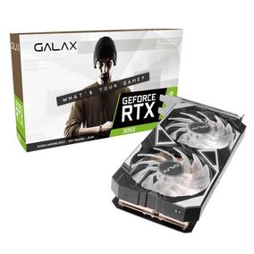 Placa de Vídeo RTX 3050 EX Galax NVIDIA GeForce, RGB, 8GB GDDR6, LHR, DLSS, Ray Tracing - 35NSL8MD6YEX