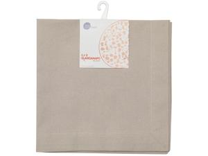 2 Guardanapos Wolff de Algodão Areia 40cm