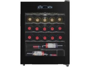 Adega Midea 24 Garrafas com Compressor Preto com LED MDRW110FGGGL3
