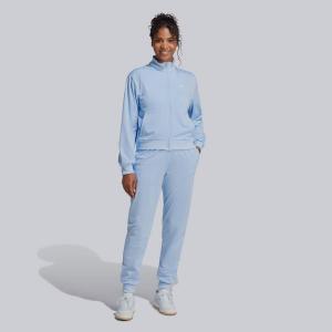Agasalho Adidas TR 3 Stripes Feminino Azul