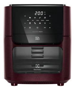 Air Fryer Forno 5 Em 1 Com 12,0l 1 Digital Fritadeira Elétrica Forno Electrolux Eaf86 Vinho