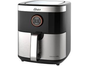 Air Fryer Oster Black Inox com Timer 4,8L
