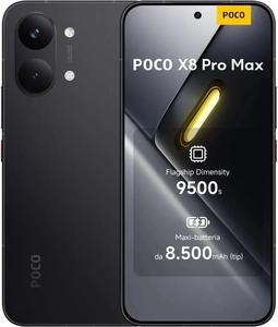 Aparelho Xiaomi Poco X8 Pro Max Preto 512 Gb 24gb De Ram 5G Tela 2772x1280px Top De Linha
