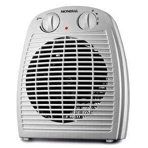 Aquecedor A Ar Mondial Cinza e Branco 2000W A08