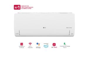 Ar-Condicionado LG Dual Inverter AI Voice 9.000 BTU Quente/Frio 220V