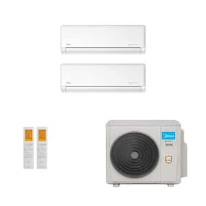 Ar-Condicionado Multi Split Inverter Midea 18.000 (2x Evap HW 12.000) Quente/Frio 220V