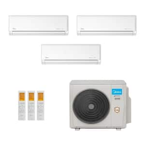 Ar-Condicionado Multi Split Inverter Midea 27.000 (2x Evap HW 9.000 + 1x Evap HW 12.000) Quente/Frio 220V