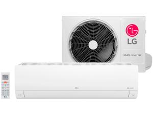 Ar-condicionado Split Hi-Wall LG Dual Inverter Voice +AI 9.000 BTUs Frio S3-Q09AA31A