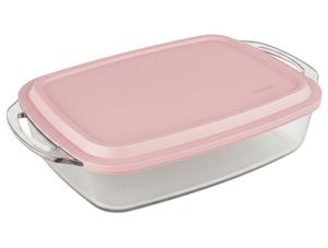 Assadeira de Vidro Retangular Marinex Seletta 23,2x37,1cm