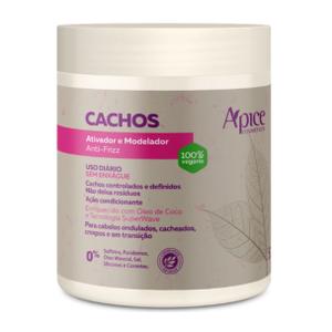 Ativador E Modelador De Cachos Apice Vegano Anti Frizz Creme De Pentar Uso Diario Escolha O Tamanho