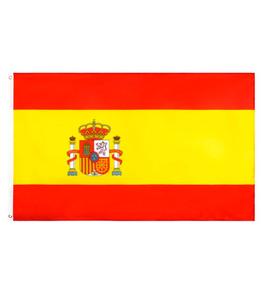 Bandeira da Espanha 1,50 x 0,90 Mts Alta Qualidade