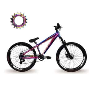 Bicicleta Aro 26 Freeride Gta Rebel Camaleão Single Freio Hidráulico