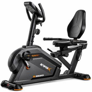 Bicicleta Ergométrica Horizontal Magnética Deluxe R8620