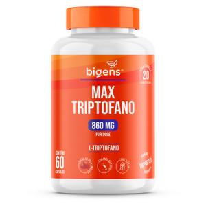 Bigens max triptofano 860mg 60 caps