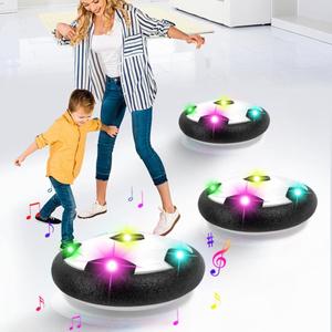 Bola Flutuante Hover Ball Futebol força do ar bate e volta Criança Luz presente natal