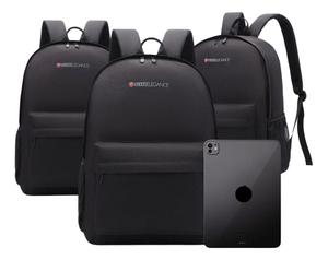 Bolsa Mochila Kross Elegance Para Notebook Resistente Espaçosa Preto