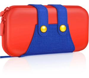 Bolsa Proteção Capa Case Transporte Mario ou Luigi Para Nintendo Switch Oled