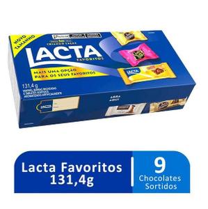 Bombom Favoritos Sortidos Lacta 131,4g