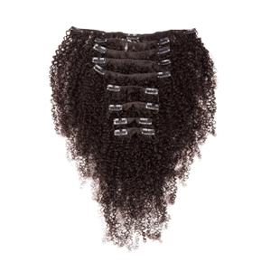 Cabelo Natural Cacheado 60cm com TicTac Textura Coily De Benguela Castanho Escuro 100g
