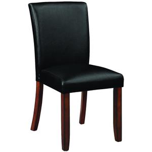 Cadeira de Jantar RAM GAME ROOM Madeira Maciça Castanho Assento Estofado