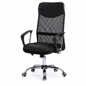 Cadeira Ergonômica Giratória Office Mesh 120kg com Suporte Lombar Ajustável