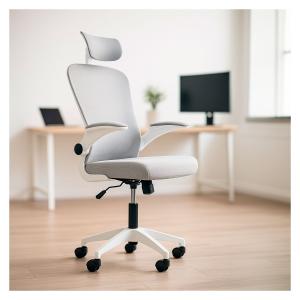 Cadeira Executiva Escritório Ergonômica Apoio Lombar Encosto em Tela Mesh Confortável Resistente Ajustável Gamer Alta Performance C7 Neo Office