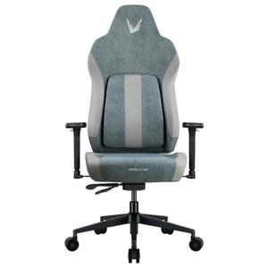 Cadeira Gamer Formula V Viron, Proteção Antiarranhões PET, Encosto Anatômico, Cinza - VIRON-LG