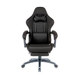 Cadeira Gamer Husky Tempest 700, Até 145kg, Almofadas, Reclinável 150º, Tecido, Descanso para Pés, Preta - HCG700PTT