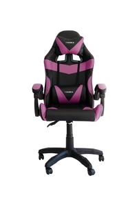 Cadeira gamer pop conforto escritório reclinável roxa