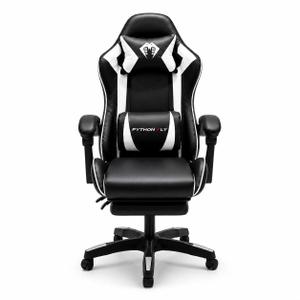 Cadeira Gamer Python Fly GC01 Ergonômica com Apoio para Pés e Encosto Reclinável até 150kg