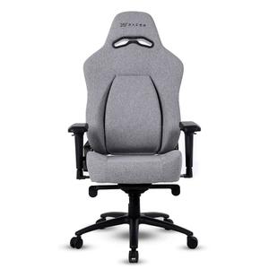 Cadeira Gamer XT Racer Fire Gun Style, Até 130Kg, Reclinável, Com Almofadas, Cilindro de Gás Classe 4, Tecido, Cinza - XTR-073