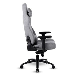 Cadeira Gamer XT Racer Fire Gun Style, Até 130Kg, Reclinável, Com Almofadas, Cilindro de Gás Classe 4, Tecido, Cinza - XTR-073