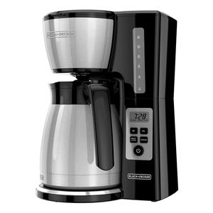 Cafeteira BLACK+DECKER 12 xícaras programável termicamente