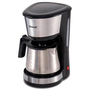 Cafeteira Elétrica 900W Amvox ACF 927 30xic. 1,5L Preto/Inox 220V