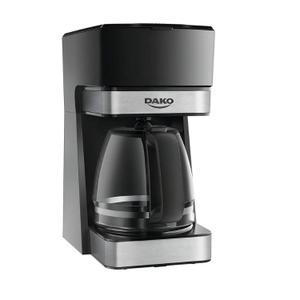 Cafeteira Elétrica Dako 1,5L 38 Xícaras Preta 127V Jarra Grande