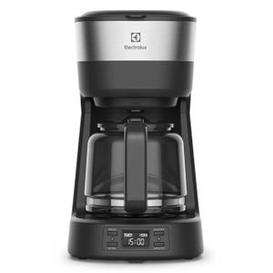 Cafeteira Elétrica Electrolux 30 Xícaras Experience Programável com Timer Cor Inox Preta (ECM25)