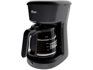 Cafeteira Elétrica Oster BVSTDCS12B 45 Xícaras de 40ml Preta
