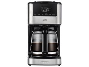 Cafeteira Elétrica Wap Aroma WCD1500 38 Xícaras Preto e Cinza FW010085